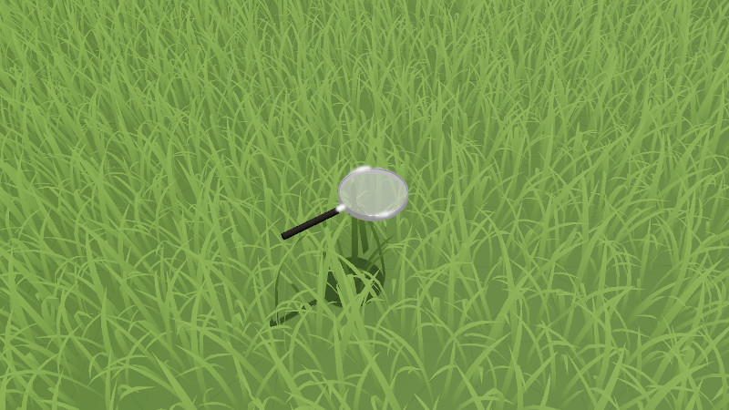 Antkeeper screenshot grass and lens