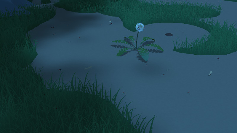 Antkeeper screenshot grassland at night